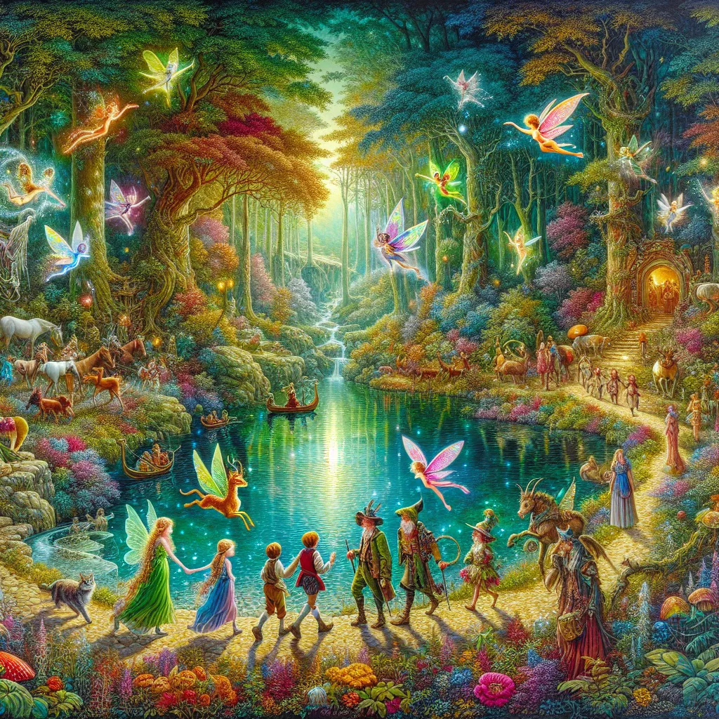 Magiczna podróż po krainie Bajek