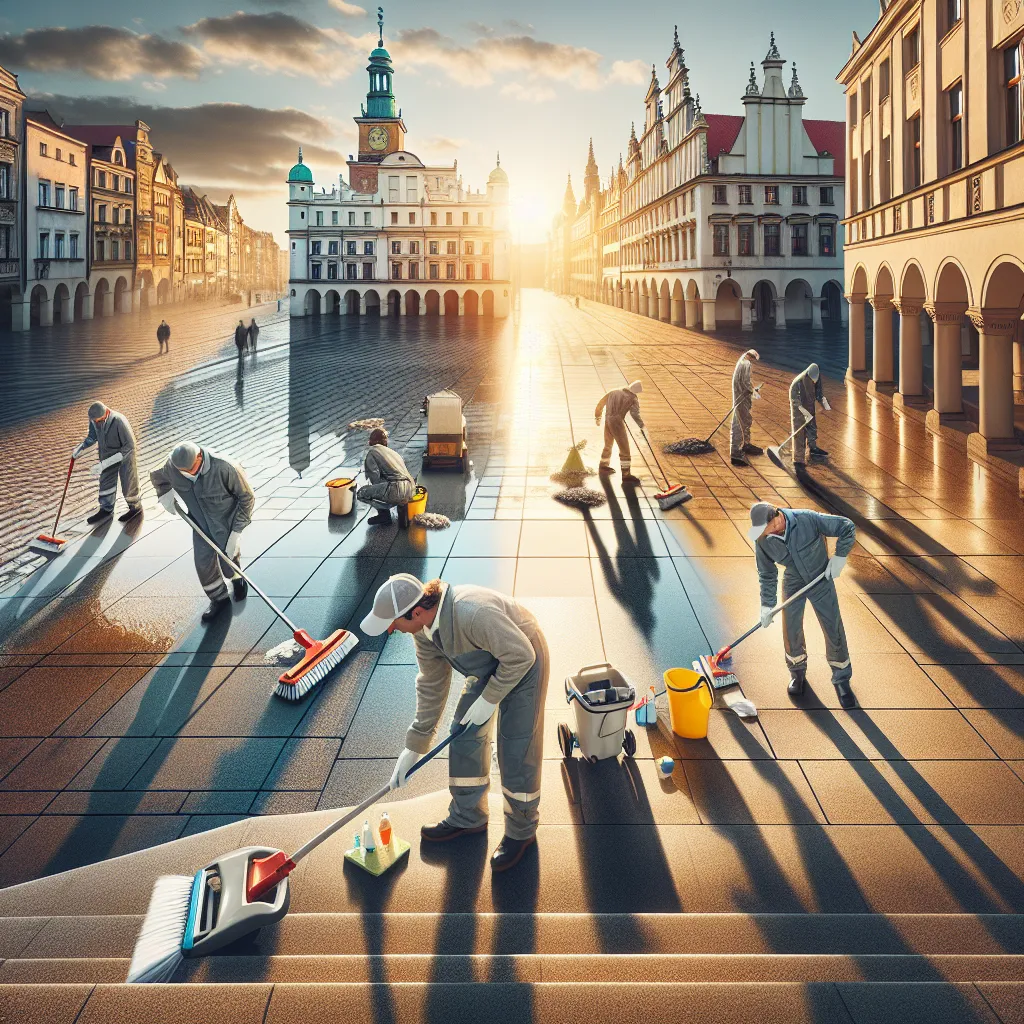 Skuteczne sprzątanie Poznania z profesjonalną pomocą